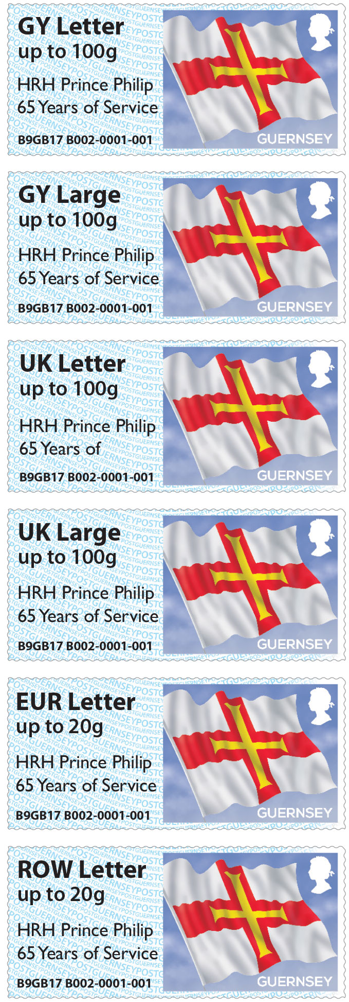Royal Overprint for Guernsey's Post & Go at Autumn Stampex